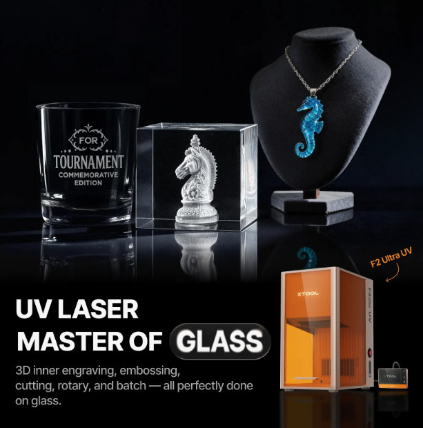 Bộ đôi máy cắt laser F2 Ultra MOPA+UV